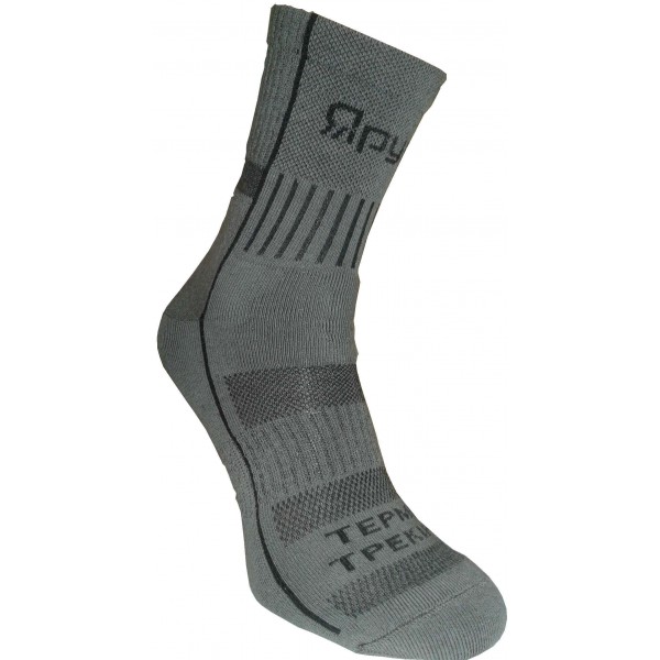 Носки Ярунь трекинговые (длинные) серые - 3491769