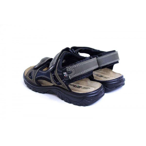 Чоловічі сандалі Grisport Grey/Navy - 3492283