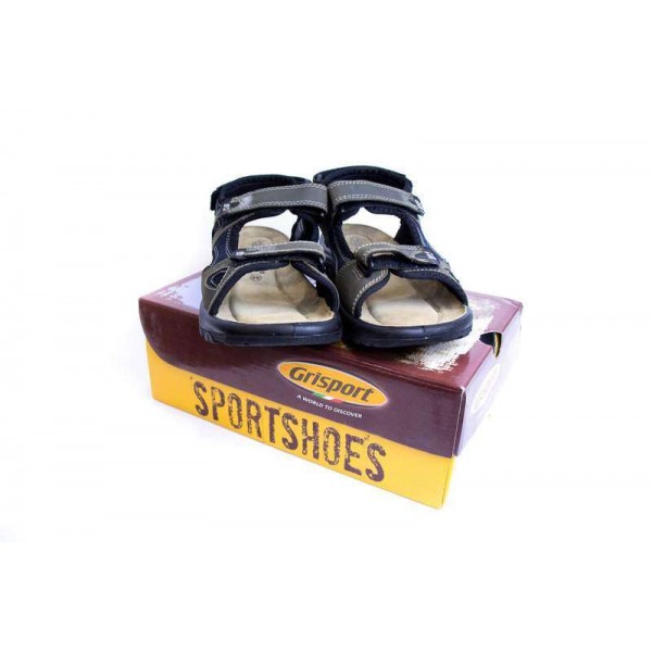 Чоловічі сандалі Grisport Grey/Navy - 3492283