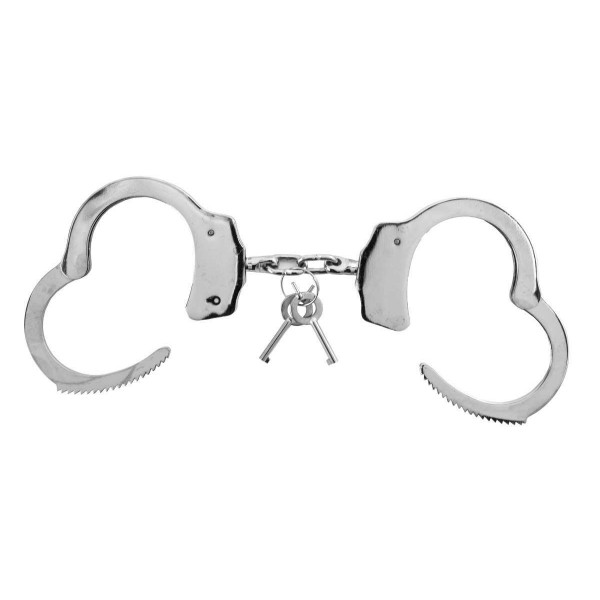 Наручники металлические никелированные MFH Deluxe - 3494160