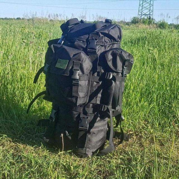 Тактический рюкзак Фаланг Харьков 70 литров черный - 3494409
