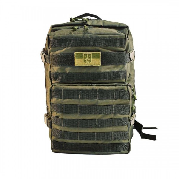 Тактичний штурмовий рюкзак Фаланг Харків 38 літрів олива - 3494410
