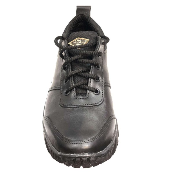 Тактические кроссовки чёрные кожа - 3496270