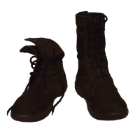 Берцы коричневые летние нубук