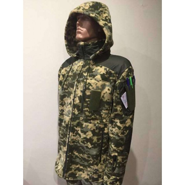 Кофта тактична флісова ВСУ 340гр/м з капюшоном - 3498799 Кофта тактична флісова ВСУ 340гр/м з капюшоном - 3498799