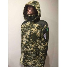 Кофта тактична флісова ВСУ 340гр/м з капюшоном
