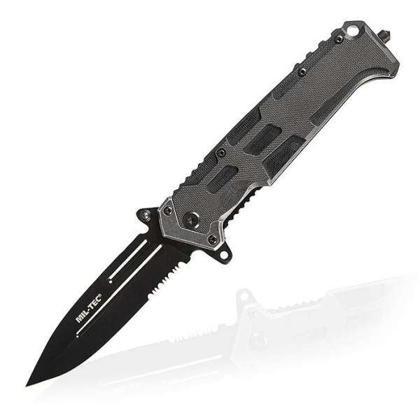 Нож складной Черный Mil-Tec Германия - 13 Нож складной Черный Mil-Tec Германия - 13