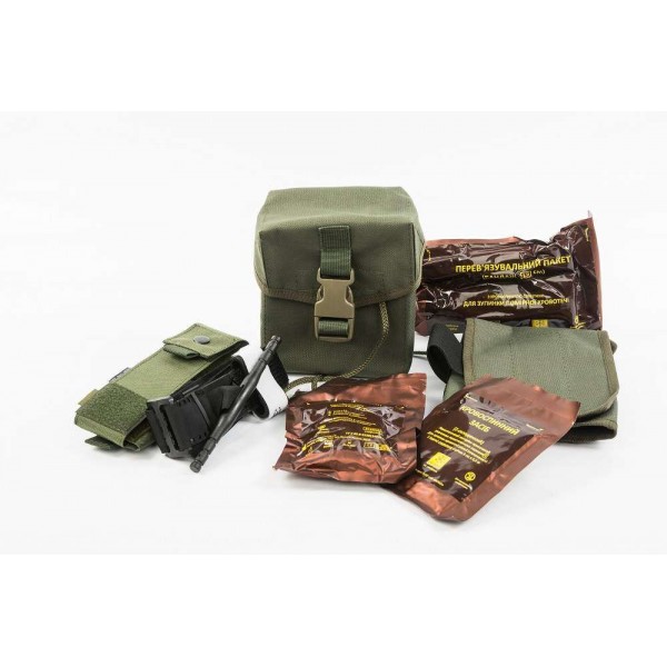 Аптечка медицинская военная индивидуальная - 3500914
