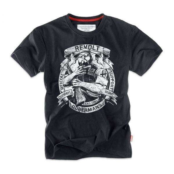 Футболка Dobermans Revolt TS169BK - 3501140