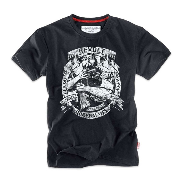 Футболка Dobermans Revolt TS169BK - 3501140 Футболка Dobermans Revolt TS169BK - 3501140