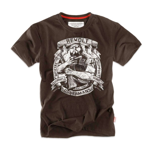 Футболка Dobermans Revolt TS169BR - 3501147