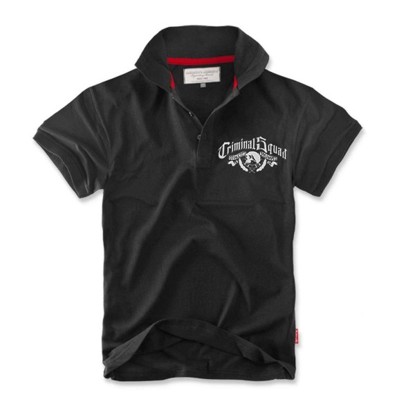 Футболка поло Dobermans Criminal Squad TSP47BK - 3501170 Футболка поло Dobermans Criminal Squad TSP47BK - 3501170