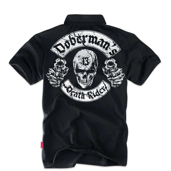 Футболка поло Dobermans Death Rider Colt TSP141BK - 3501172 Футболка поло Dobermans Death Rider Colt TSP141BK - 3501172