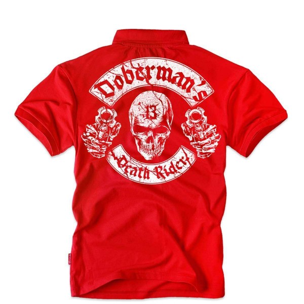 Футболка поло Dobermans Death Rider Colt TSP141RD - 3501174 Футболка поло Dobermans Death Rider Colt TSP141RD - 3501174