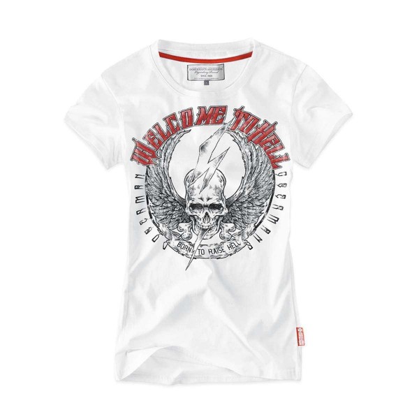 Футболка женская Dobermans Welcome to Hell TSD155WT - 3501175 Футболка женская Dobermans Welcome to Hell TSD155WT - 3501175