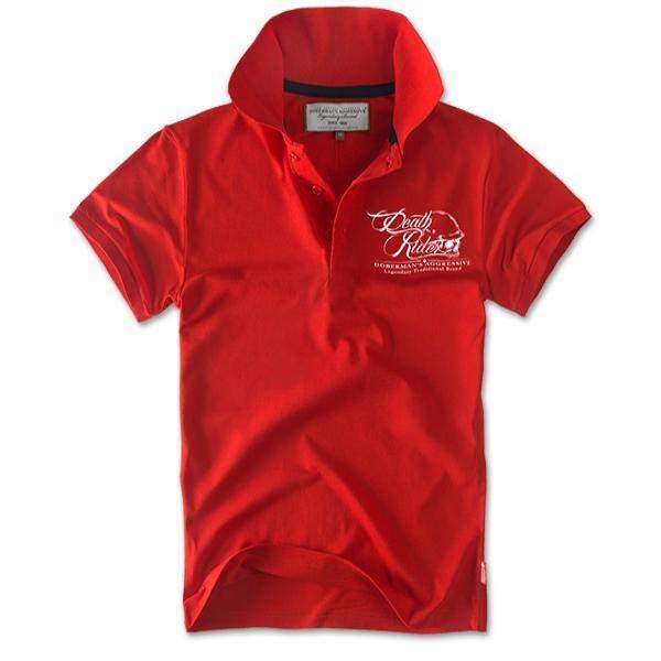 Футболка поло Dobermans Death Rider TSP57RD - 3501176