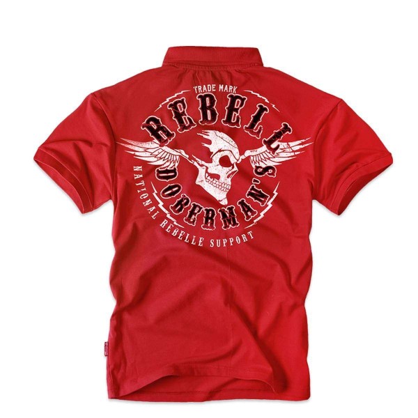 Футболка поло Dobermans Rebell TSP163RD - 3501182 Футболка поло Dobermans Rebell TSP163RD - 3501182