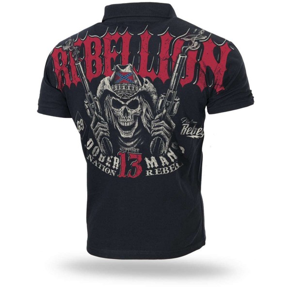Футболка поло Dobermans Rebellion 13 TSP165BK - 3501183