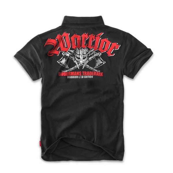 Футболка поло Dobermans Warrior TSP37BK - 3501194