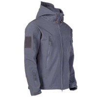 Тактична куртка Softshell Esdy Shark Skin оригінал сіра