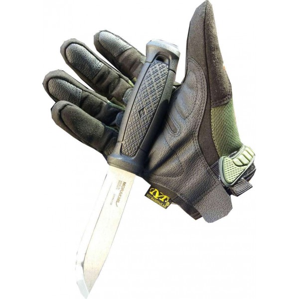 Тактичні рукавички Mechanix M-Pact з кастетом (чорні) - 3502341