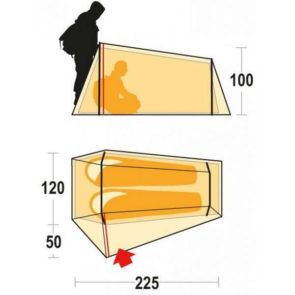 Палатка Ferrino Lightent 2 (8000) Olive Green - 3502593 Палатка Ferrino Lightent 2 (8000) Olive Green - 3502593