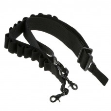 Ремінь для дробовика з патронташем (бандольера) чорний