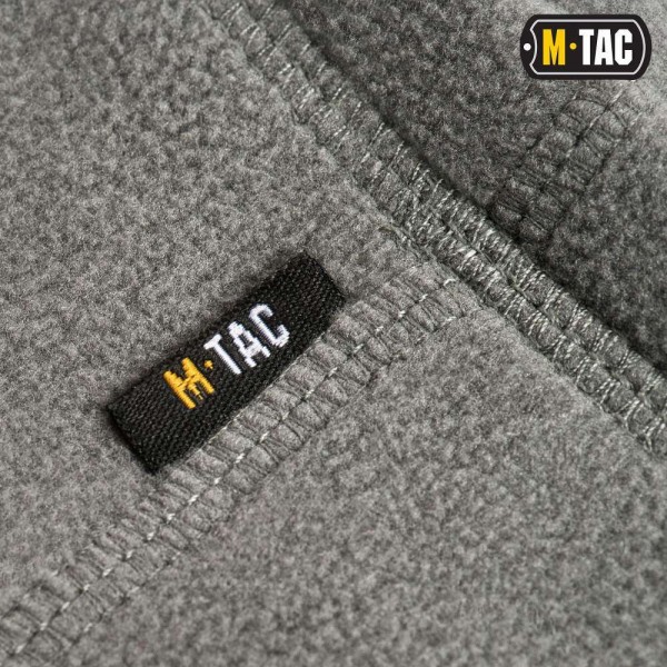 M-Tac шарф-труба з затяжкою фліс (260г/м2) сірий - 3503074