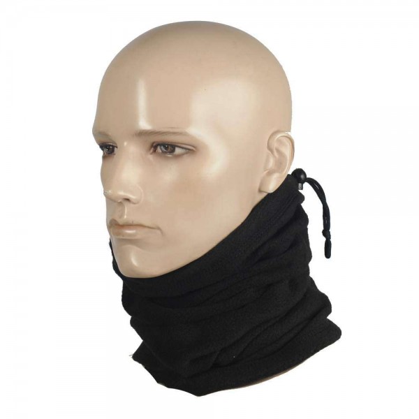 M-Tac шарф-труба с затяжкой флис (260г/м2) черный - 3503075 M-Tac шарф-труба с затяжкой флис (260г/м2) черный - 3503075