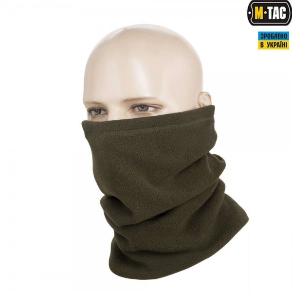 M-Tac шарф-труба с затяжкой флис (260г/м2) олива - 40302001 M-Tac шарф-труба с затяжкой флис (260г/м2) олива - 40302001
