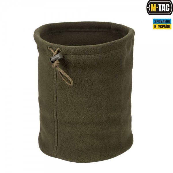 M-Tac шарф-труба с затяжкой флис (260г/м2) олива - 40302001 M-Tac шарф-труба с затяжкой флис (260г/м2) олива - 40302001