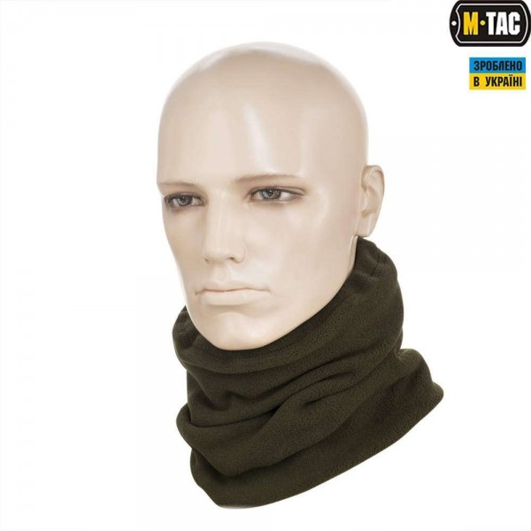 M-Tac шарф-труба с затяжкой флис (260г/м2) олива - 40302001 M-Tac шарф-труба с затяжкой флис (260г/м2) олива - 40302001