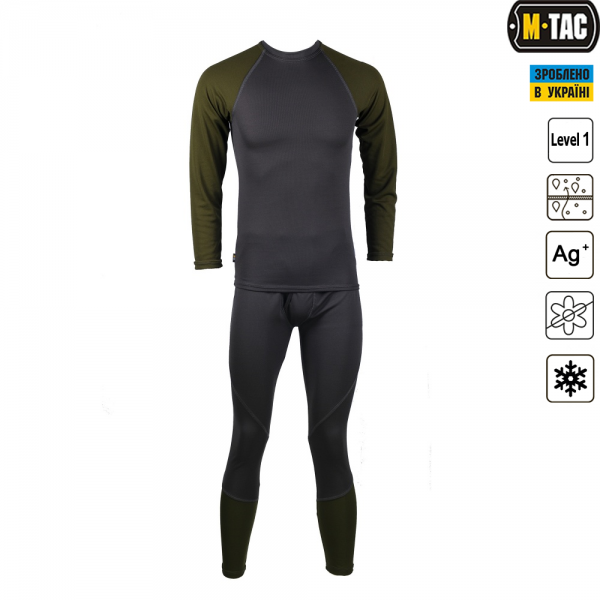 M-Tac термобілизна потоотводящее Cold Gear Olive/Gray - 3503098 M-Tac термобілизна потоотводящее Cold Gear Olive/Gray - 3503098