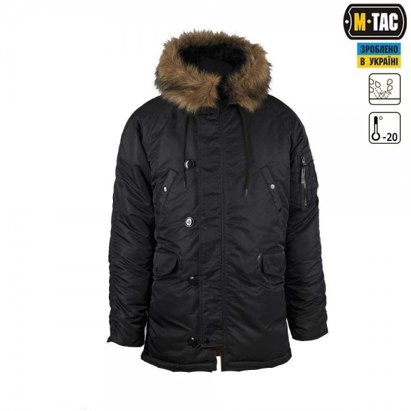 M-Tac парка N3B Зимнее Солнце черная - 3503132 M-Tac парка N3B Зимнее Солнце черная - 3503132