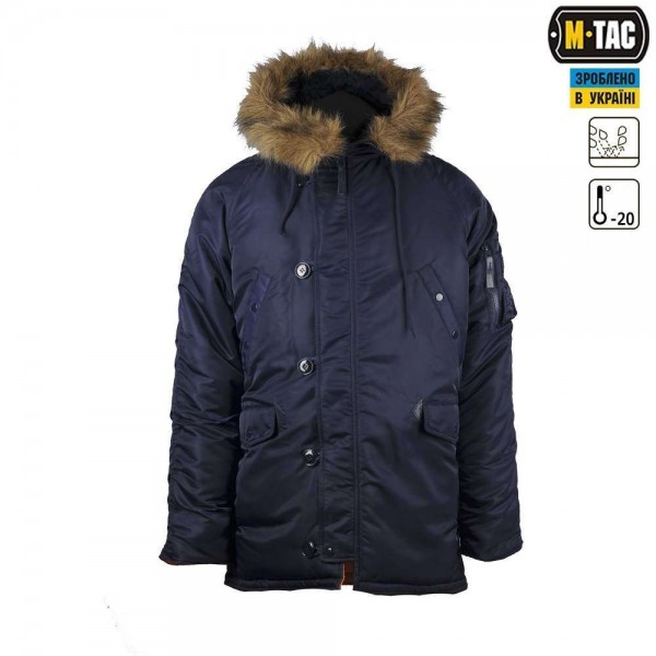M-Tac парка N3B Зимнее Солнце темно-синяя - 3503133 M-Tac парка N3B Зимнее Солнце темно-синяя - 3503133