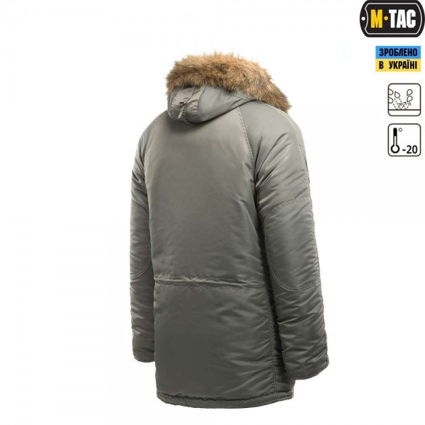 M-Tac парка N3B Зимнее Солнце олива - 3503134 M-Tac парка N3B Зимнее Солнце олива - 3503134