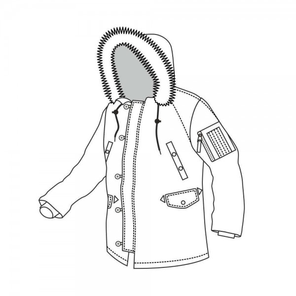 M-Tac парка N3B Зимнее Солнце олива - 3503134 M-Tac парка N3B Зимнее Солнце олива - 3503134