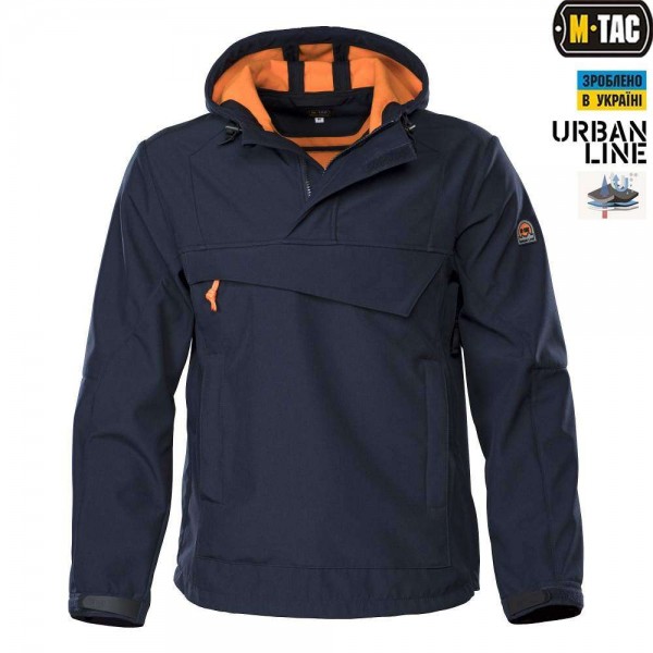 M-Tac анорак Soft Shell Navy/Orange - 3503151