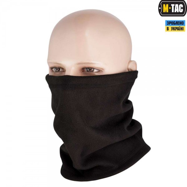 M-Tac шарф-труба Elite короткий з затяжкою фліс (260г/м2) Black - 3503158