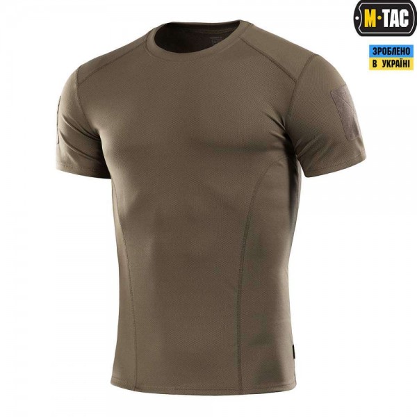 M-Tac футболка потовідвідна Athletic Velcro Olive - 80007001