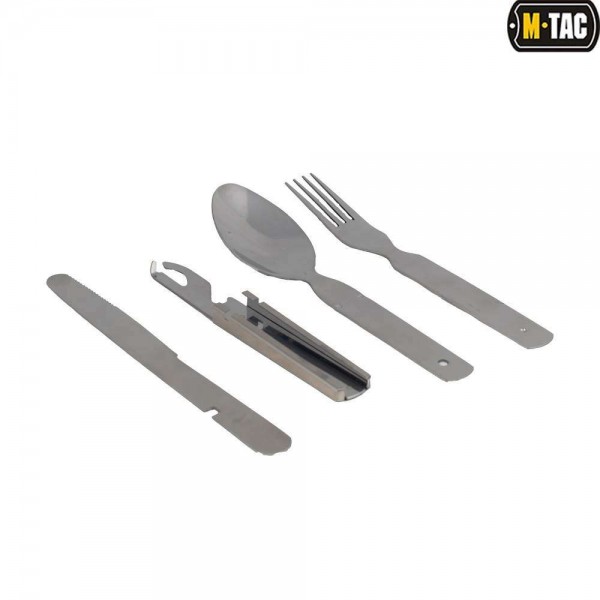 M-Tac столовый набор Large (4 элемента) Steel - 60051000