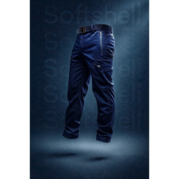 Штаны темно синие Soft Shell - 3505126