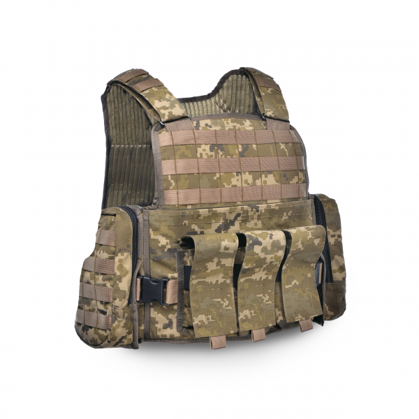 Бронежилет Панцирь-Рейд 3 класс (металлокерамика) - 3505154