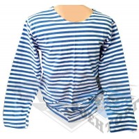 Тільняшка синя смужка з начосом