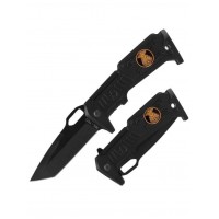 Ніж складаний Police чорний Mil-tec Німеччина