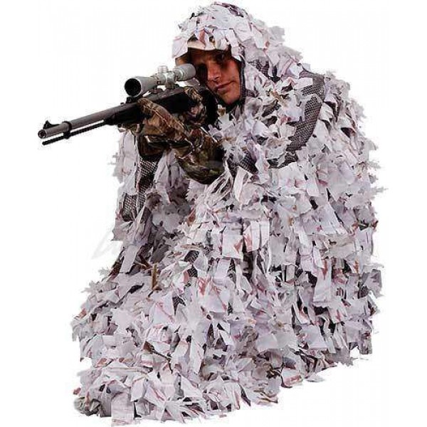 Маскувальна накидка Аmeristep 3D Gillie Snow TangleМаскировочная накидка Аmeristep 3D Gillie Snow Tangle - 3508042