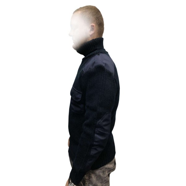 Синій светр з горлом МНС - 3511501 Синій светр з горлом МНС - 3511501