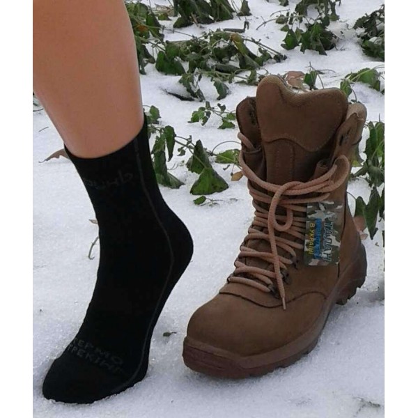 Термоноски Ярунь зимние (длинные) черные - 3531124