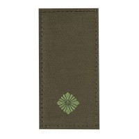 Погон ЗСУ на липучці Молодший лейтенант (жаккард) олива