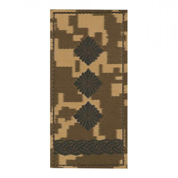 Погон ЗСУ на липучке Полковник (жаккард) MM14 - MTC-MOJCQ-COLMM14